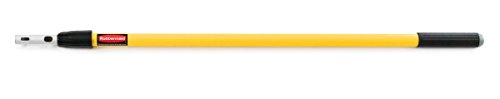 Rubbermaid Pro-Master Quick-Connect Handle - Heavy Duty Aluminum Handle - Yellow
