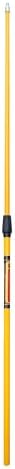 Hub City Industries 4-8ft Telescoping Extension Pole - Easy Multi-Purpose Cleaning Tool