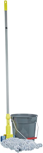 Amazon Basics 5-inch Loop-End Rayon Finish Commercial String Mop Head