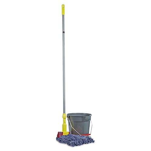 6-Pack of Blue Loop-End Synthetic Mop Heads