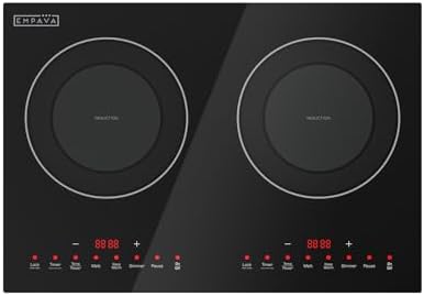 Empava Dual Burner Induction Cooktop for Kitchen RV Use