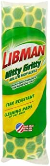 libman 2011 nitty gritty roller mop refill - 10 inch wide
