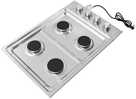 Powerful 4-Burner Gas Cooktop for Reliable Cooking in the USA