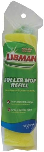 Libman 9 wide synthetic tear-resistant roller mop sponge