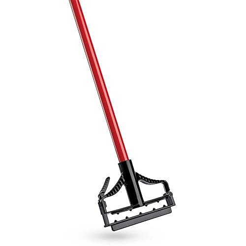 Durable Steel Mop HandleQuick-Change60 With RedBlack
