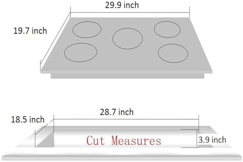 Deli-Kit 30-Inch Stainless Steel Gas Cooktop 5 Burners Dual Fuel
