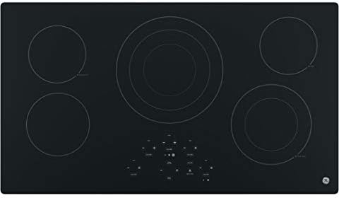 GE 36-Inch Smooth Top Electric Cooktop 5-Burner Touch Control Surface