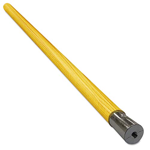 Natural Lie-Flat Mop Handle Lacquered Wood