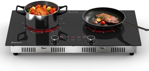 Powerful 2-Burner Electric Cooktop for Home RV Use