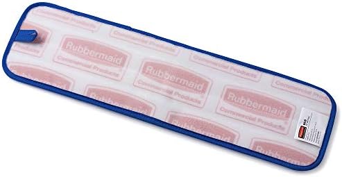 rubbermaid 18-inch blue mop head for heavy-duty cleaning