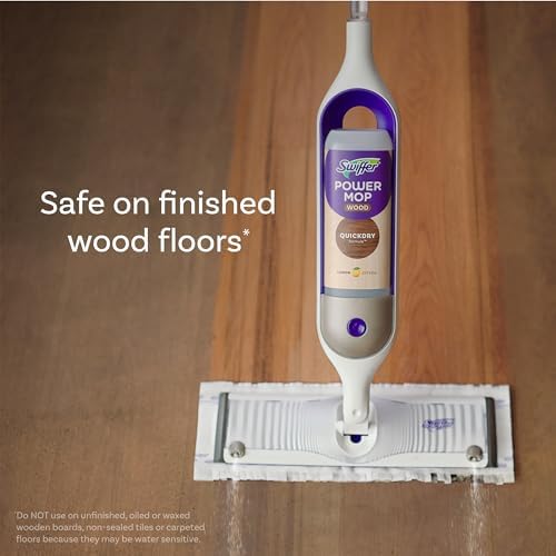 Swiffer PowerMop Wood Mopping Pad Refills 11 Count Effortless Floor Cleaning