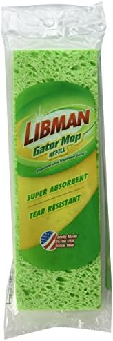 Libman 3021 Gator Mop Refill - Quick-Dry Sponge