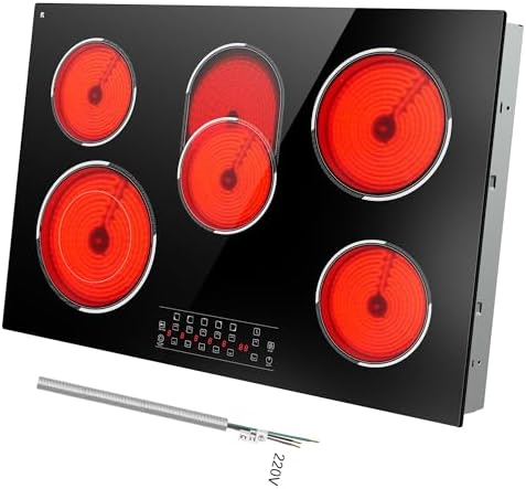 Traenvir 30 Electric Cooktop with 8400W Built-In