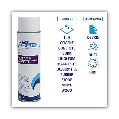 Boardwalk 352ACT Dust Mop Pine Scent 18oz Aerosol 12Carton