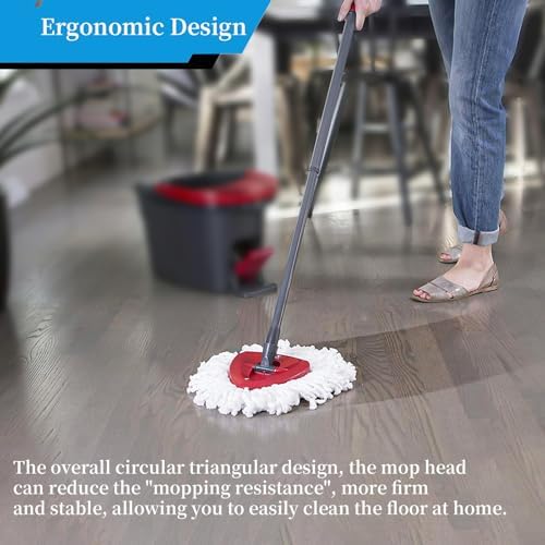 Compact Durable Spin Mop Replacement Base for EasyWring 1 Tank System
