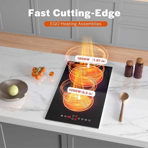 Empava 2-Burner Built-In Cooktop 3000W Black