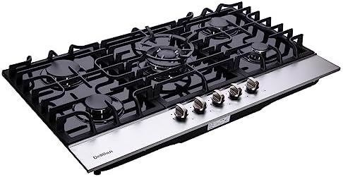 Delitian36-Inch Built-in Gas Cooktop with Premium Features Long-lasting Performance