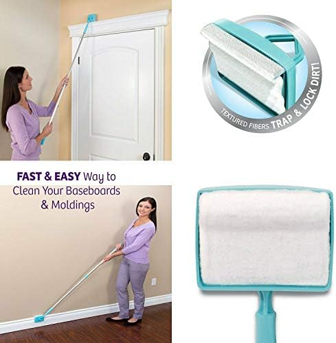 Mop Baseboard Brush Buddy