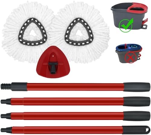 Complete Replacement Set for O-Ceda EasyWring 1-Tank Spin Mop