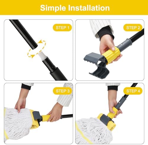 KeFanta Metal Mop Handle