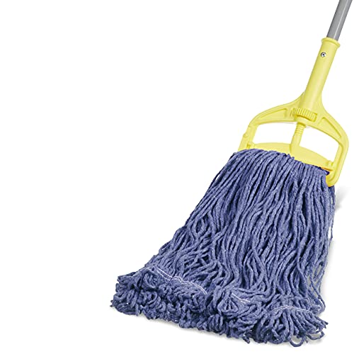 6-Pack of Blue Loop-End Synthetic Mop Heads