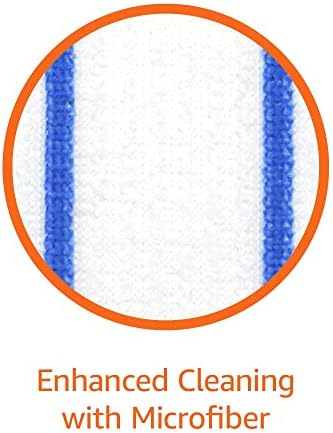 Amazon Basics Heavy Duty Dry Mop Pads 11 x 59 Pack of 30