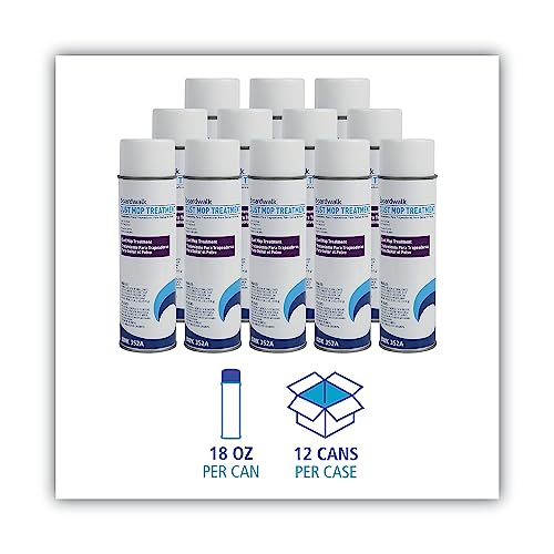 Boardwalk 352ACT Dust Mop Pine Scent 18oz Aerosol 12Carton