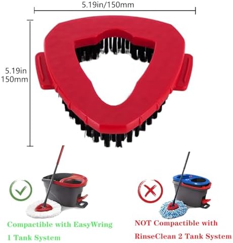 Fazlynyi Spin Mop Replace Head Brush