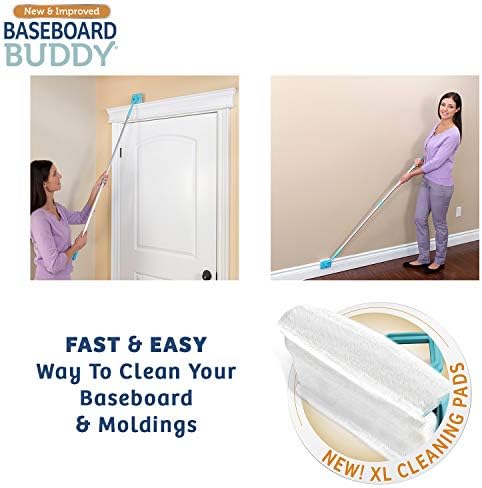 Baseboard Buddy 20 Pack Microfiber Replacement Pads