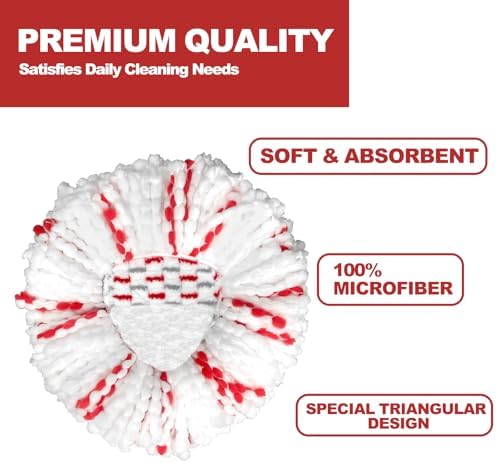 Compact High-Power 40 Mop Head Replacement
