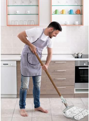 Durable 59 Mop Spring Handle Industrial Grade Multi-Purpose