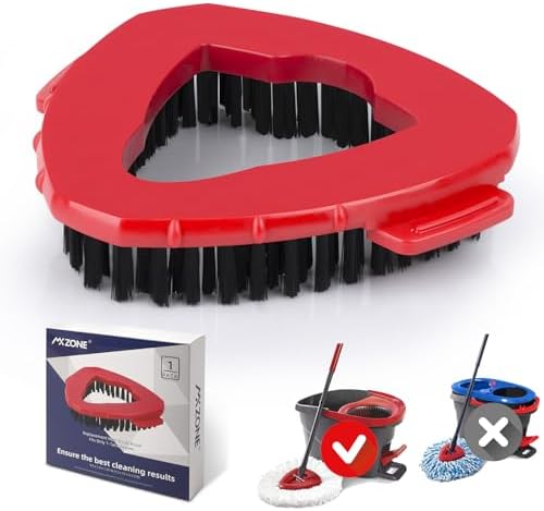MXZONE Enhanced Scrubber Mop Head for Easy Tile Surface Cleaning