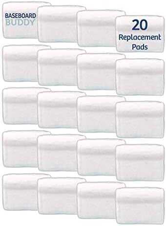 Baseboard Buddy 20 Pack Microfiber Replacement Pads