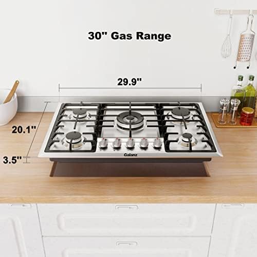 Galanz 30 5-Burner Cooktop