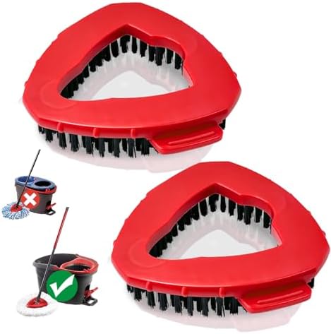 Professional Spin Mop scrub brush head replacement for easywring 1-tank system