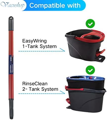 Durable Mop Handle for O-Ceda Spin Mop