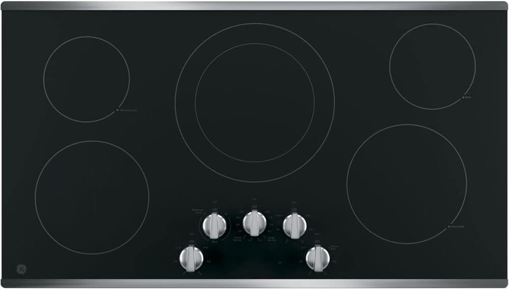 GE 36 Electric Cooktop