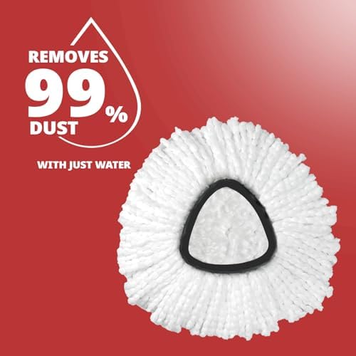 3-Piece Premium Microfiber Mop Replace Head EasyWring 1-Tank System Machine Washable
