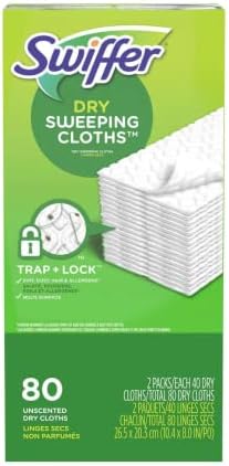 Swiffer Swiffer Sweeper Dry Cloth Refill 80 Count Swiffer Pro Refill Set