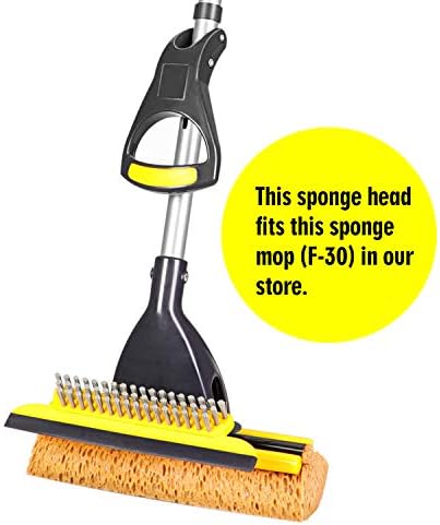 Yocada Sponge Mop Refill Heads - 2PK for Home Commercial Use