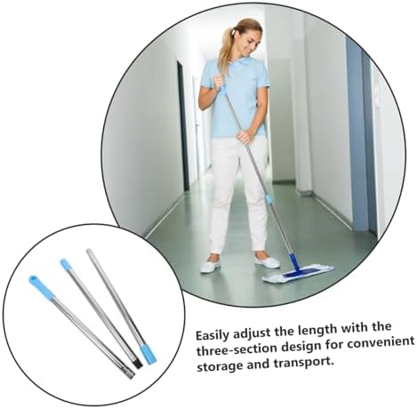 Stainless Steel MopRod Adjustable High-Quality Bathroom Shower Cleaner