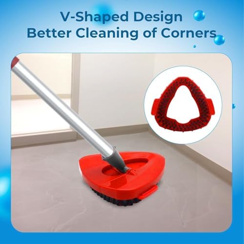 WAKAYOYO Replacement Scrub Brush Head for Cedar EasyWring 1 Tank Mop