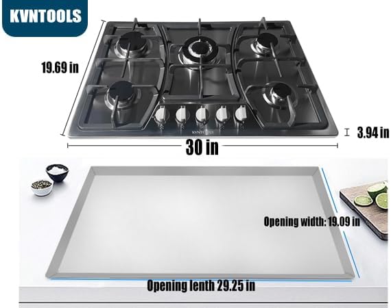 Sturdy 30-Inch Gas Cooktop