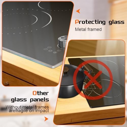 Hobsir 30-Inch Electric Cooktop with Knob Control