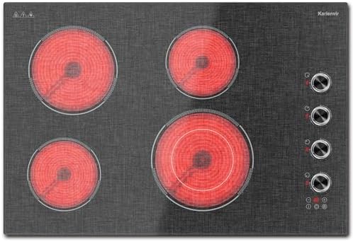 Compact 4-Burner Electric Cooktop