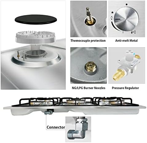 Karinear 30 Gas Stove with 5 Burners