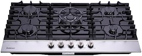 Delitian36-Inch Built-in Gas Cooktop with Premium Features Long-lasting Performance