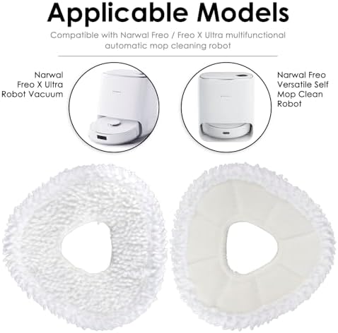 Premium Washable Mopping Pads for Narwal Freo