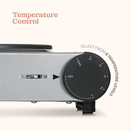 Powerful Electric Double Stovetop for Kitchen Use