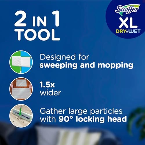 Swiffer XL Mop Broom Set All-Purpose Cleaner